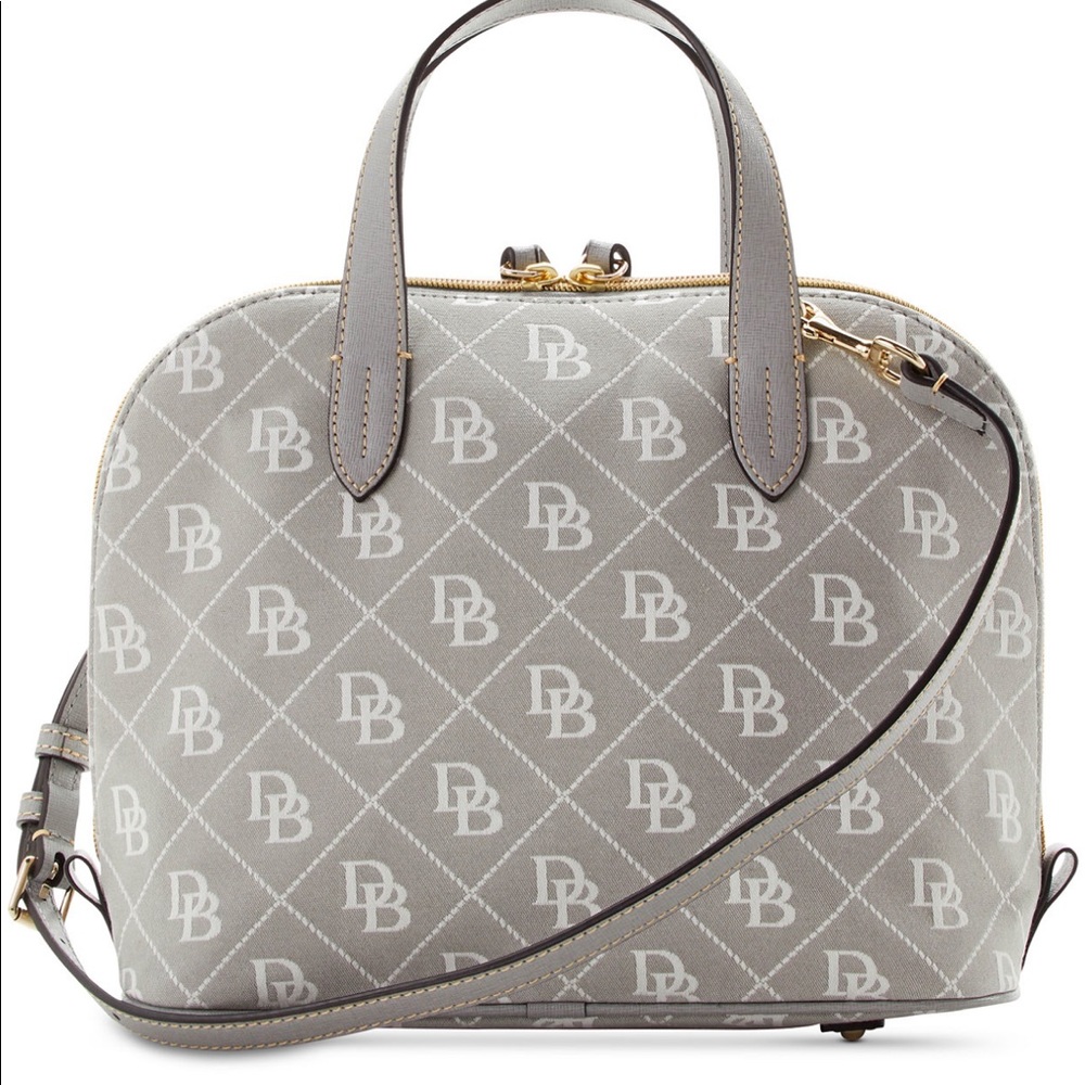 Dooney & Bourke Signature Satchel NWT - Picture 1 of 7